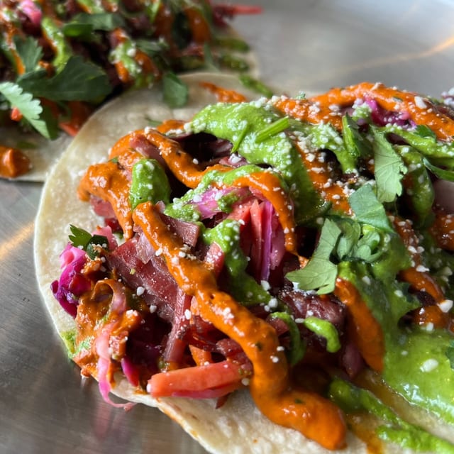 Pork Tacos.
