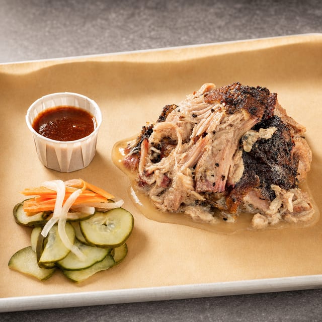 1/2 LB Pulled Pork.