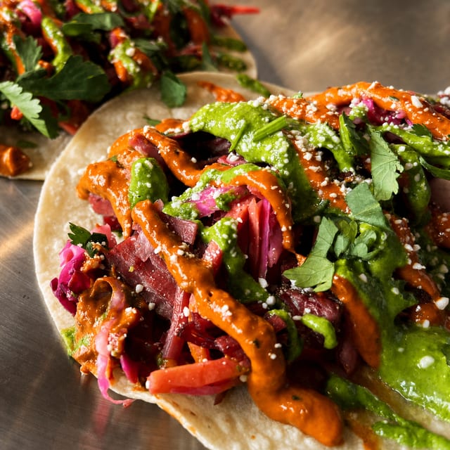 Pork Tacos.